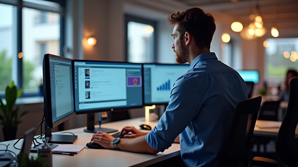 Personne travaillant sur plusieurs projets, multitâche productive